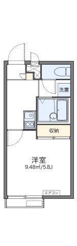 レオパレスＳＥＩＺＡＮⅡの間取り