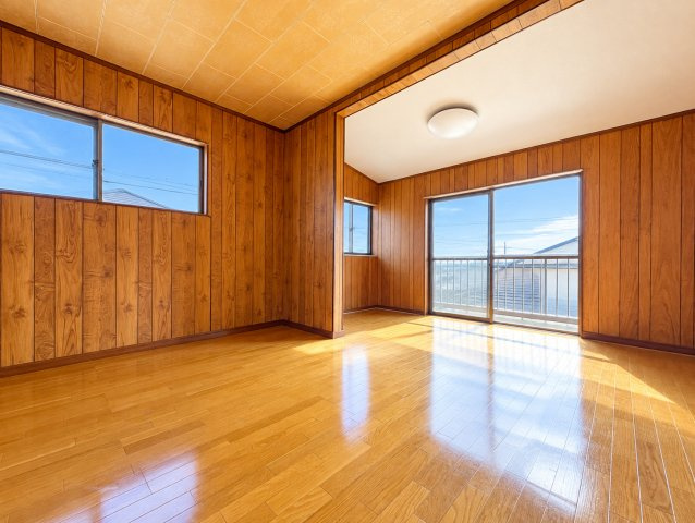 茂原市北塚　中古戸建の洋室|※画像の一部はAIを用いて加工・編集しています。実際の状況と異なる場合がありますので、ご了承下さい。