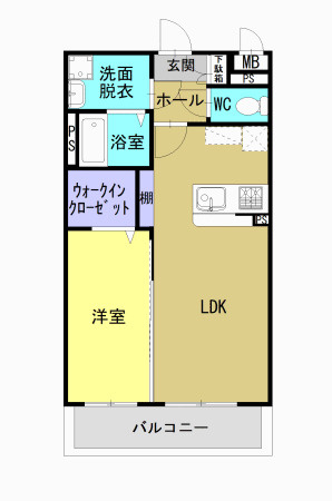 デイジーの間取り