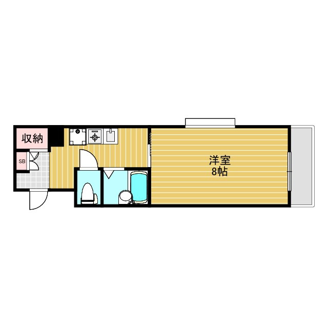 ジュネスドゥ新大阪の間取り