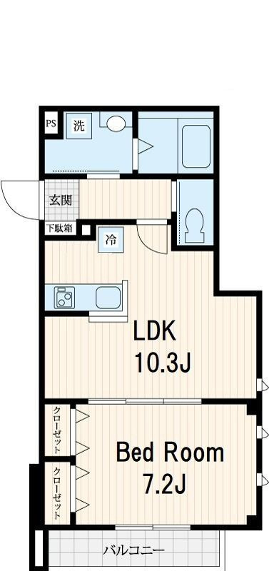 目白タウニーの間取り|間取りです。