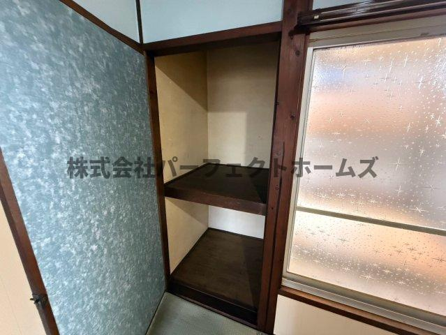 都丘町テラスハウス　賃貸の収納|専用の収納スペースです