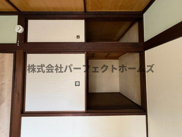 都丘町テラスハウス　賃貸の収納|収納のためのスペースです
