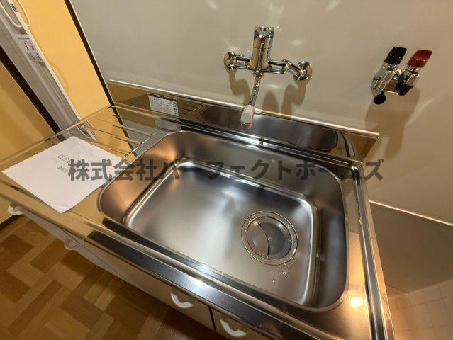 都丘町テラスハウス　賃貸のキッチン|きれいなキッチンです