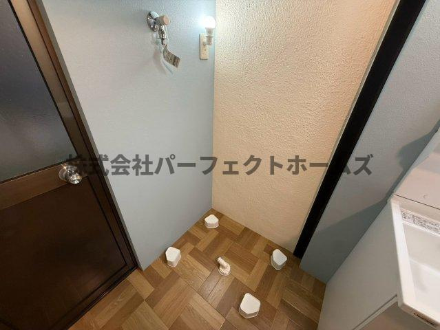 都丘町テラスハウス　賃貸の設備|洗濯機置場です