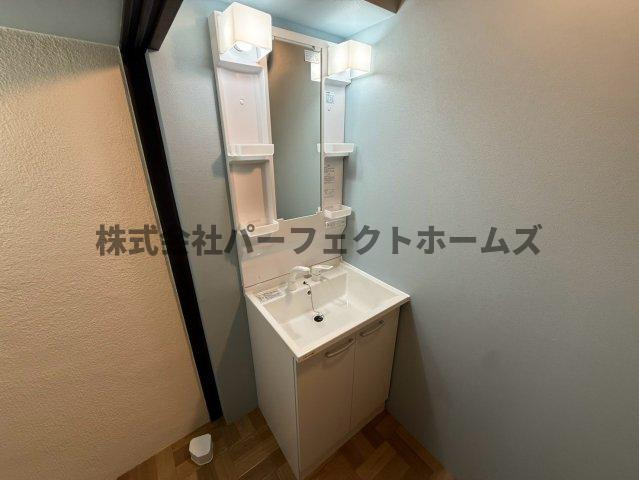 都丘町テラスハウス　賃貸の独立洗面台|独立洗面台です
