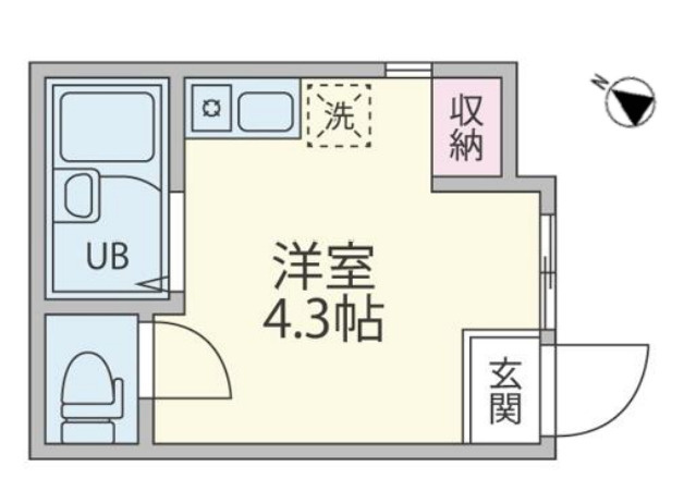 レジデンス高田馬場の間取り