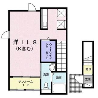 【間取り】 | カーサ　ズッカ | 間取りです。