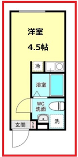 【間取り】 | ボアソルテ日ノ出町