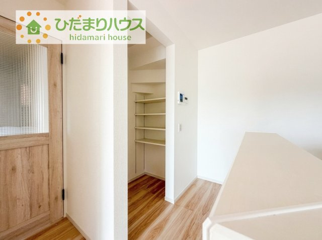 【収納】 | つくば市上横場3期　新築戸建　1号棟 | パントリー完備で散らかりがちなキッチン回りもラクラクお片付けできちゃいます！(*^-^*)