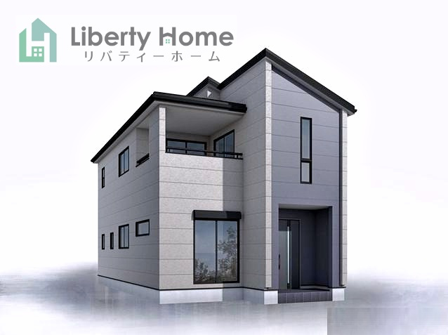古河市原町第5　新築戸建の完成予想図