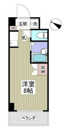 メゾン・ド・ディマンシェの間取り