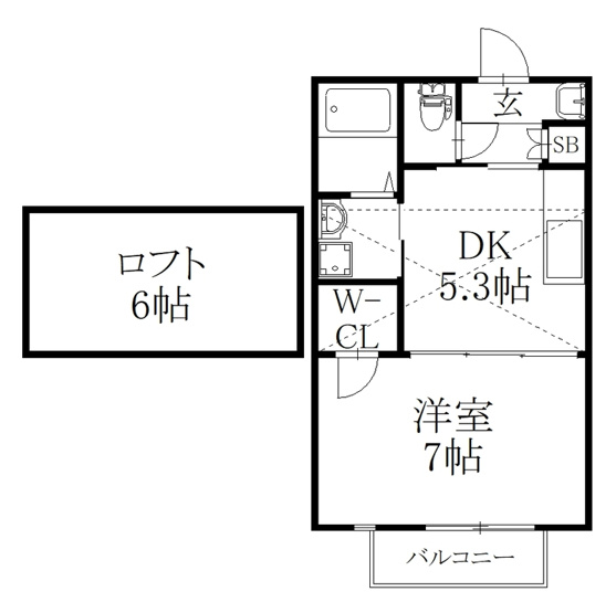 【間取り】 | フォルスⅧ