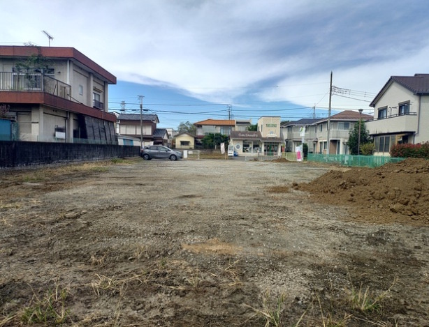 敷地面積31～33坪以上　売地　川越市脇田新町