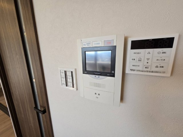 コアマンション下大利ネクステージの防犯設備|テレビモニター付きインターホンなので安心ですね♪