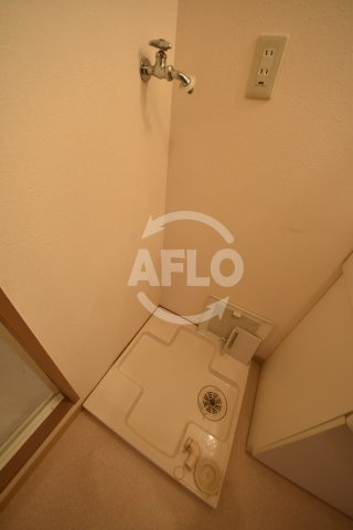 ロイヤルハイツ河田の設備|ロイヤルハイツ河田　洗濯機置き場