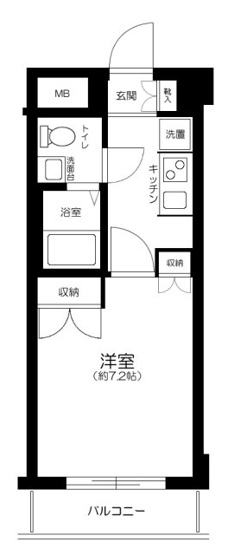 【間取り】 | ヴェルステージ武蔵小杉