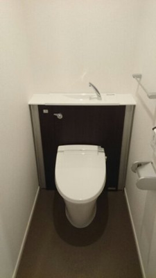 【トイレ】 | グレイスビュー宮崎台 | コンパクトで使いやすいトイレです