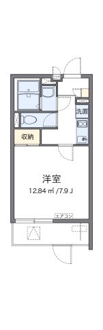 【間取り】 | クレイノアンジュ鶴間 | 代表的な間取のため実際の間取とは異なる場合があります