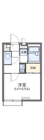 【間取り】 | レオパレスクラール　ガルテン