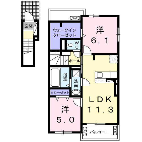 【間取り】 | エテルノ・ピース