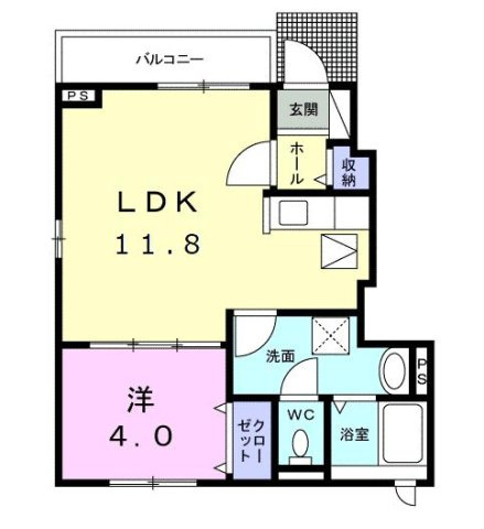 【間取り】 | メゾン－ＡＫＩ　Ⅱ
