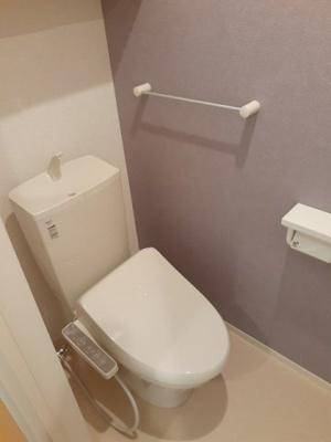 【トイレ】 | ミルト長浜Ａ棟 | 落ち着いたトイレです