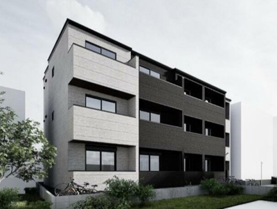 【外観パース】 | ｒｏｂｏｔ　ｈｏｍｅ　蕨Ⅳ | 外観パースです。
