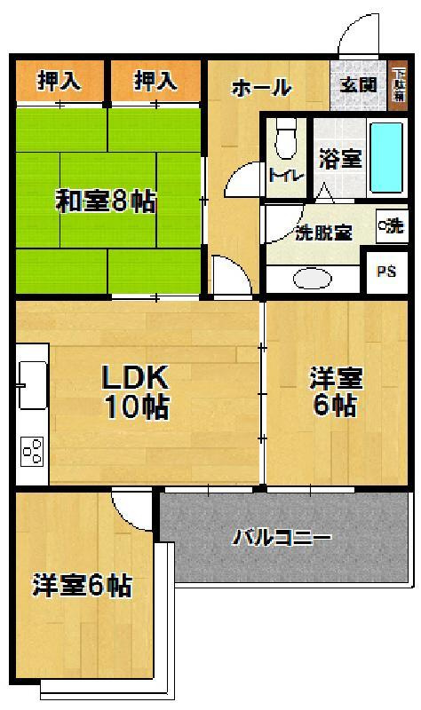 シフォンの間取り