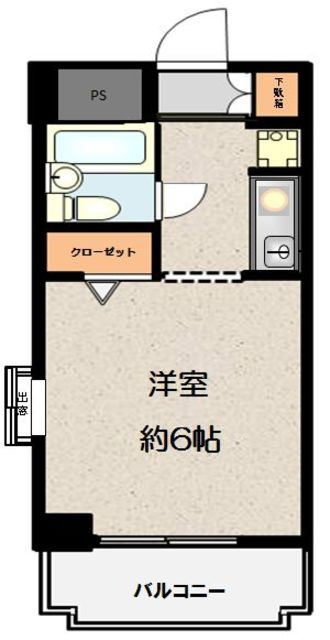 エスタ城北公園 の間取り|間取りです。