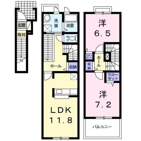 Ｆ．Ｆ・ブローテⅡの間取り