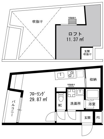 【間取り】 | シグマ柿の木坂