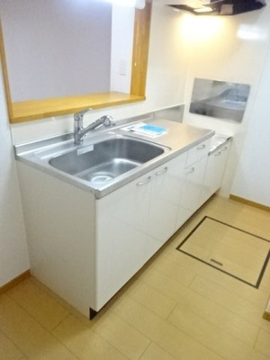 【キッチン】 | メルシープラザⅣ | きれいなキッチンです
