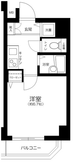 【間取り】 | プレール・ドゥーク亀戸Ⅲ
