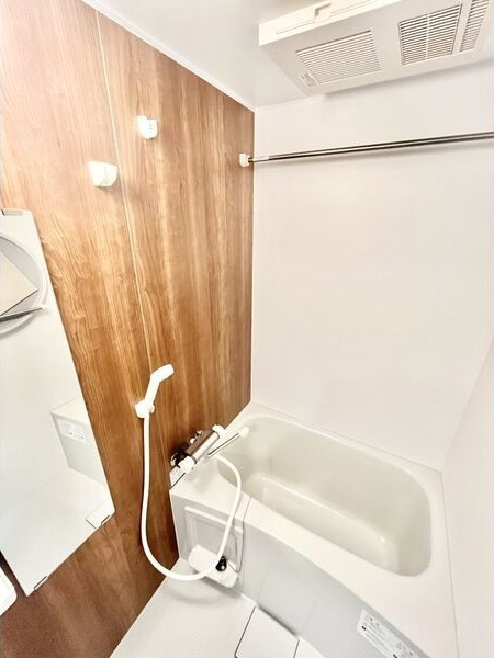 S-RESIDENCE堀田Northの浴室|コンパクトで使いやすいお風呂です