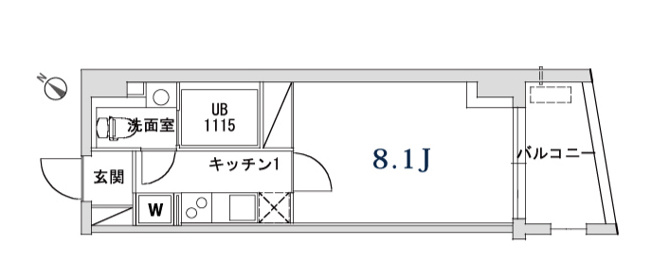 【間取り】 | ヴォワリエ都立大学