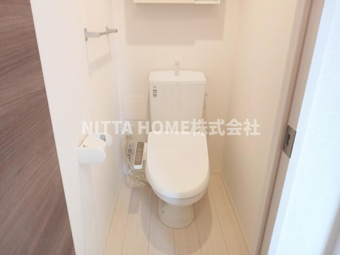 グレーシアタウン木崎　Ｂ棟 のトイレ|温水洗浄付きのトイレです◇
