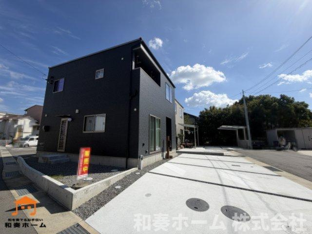 徳島市上吉野建売③　オール電化住宅の前面道路含む現地写真
