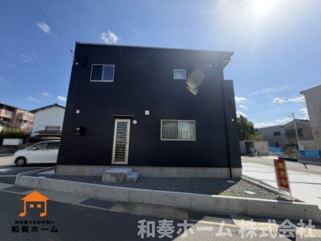 徳島市上吉野建売③　オール電化住宅の前面道路含む現地写真