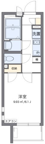【間取り】 | クレイノ緑園 | 代表的な間取のため実際の間取とは異なる場合があります