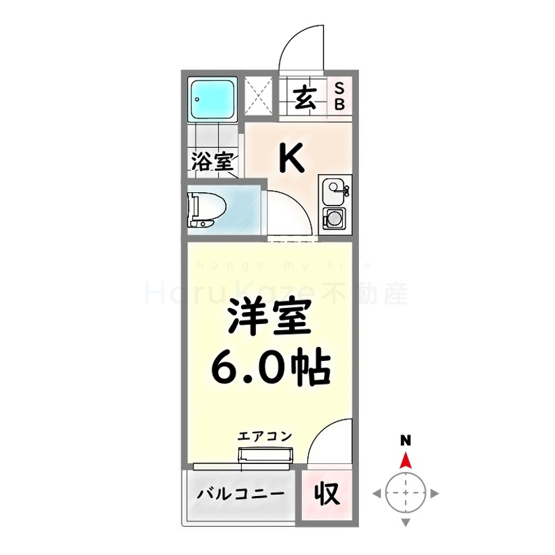 【間取り】 | ラヴ・ウィング白鳥【名古屋市賃貸・AL付き】