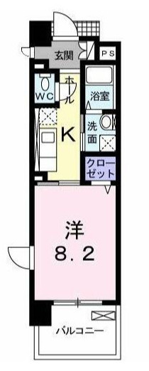 グレイス　コートの間取り
