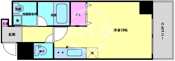 アビテ北御堂の間取り|アビテ北御堂　間取り