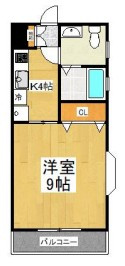 【間取り】 | ヴィラ・フィオーレⅡ