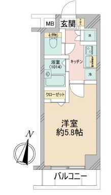 【間取り】 | リヴシティ新宿壱番館