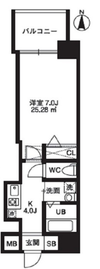 【間取り】 | ビガーポリス112日本橋三丁目
