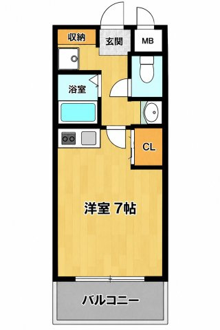 オークピアサンライズの間取り|別号室タイプ