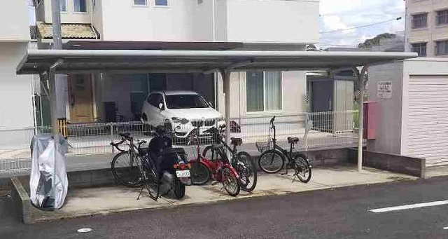 レオパレスリベインのその他|駐輪場