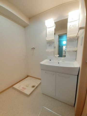 ティアモ　Ｋの洗面所|コンパクトで使いやすい洗面所
