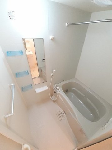 ティアモ　Ｋの浴室|日々の疲れを癒すお風呂付です